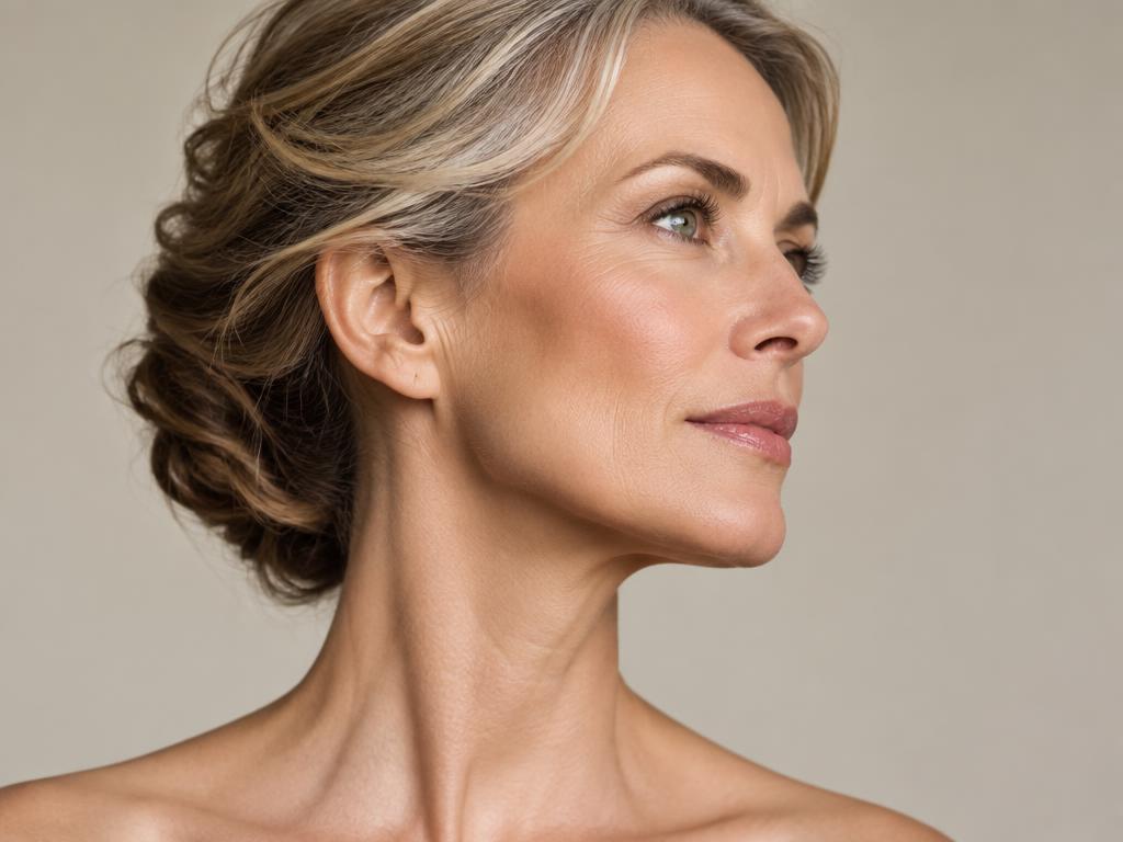 Gesichts- und Halsstraffung bei Beaulo Esthetics in Essen – KI generierter Bildinhalt