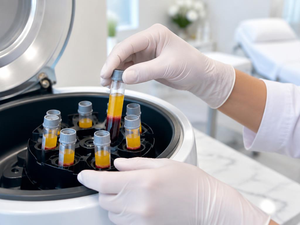 PRP-Behandlung / Vampire Lifting bei Beaulo Esthetics in Essen – KI generierter Bildinhalt